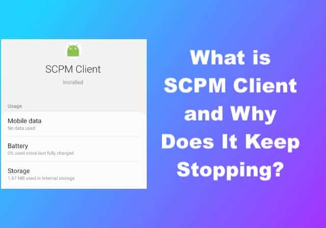 SCPM client
